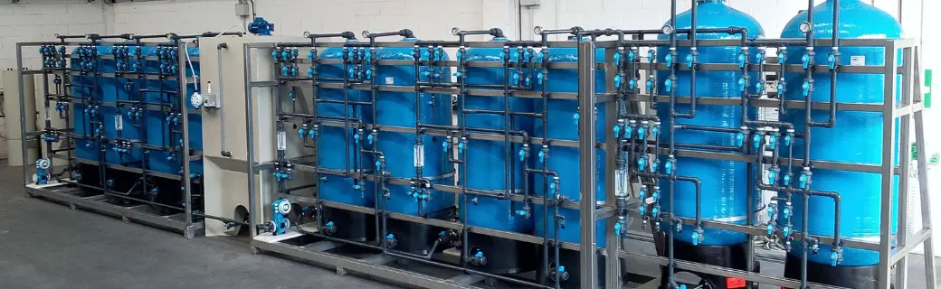 water softener plant