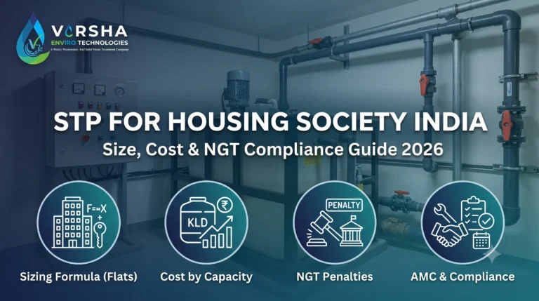 stp plant for housing society india