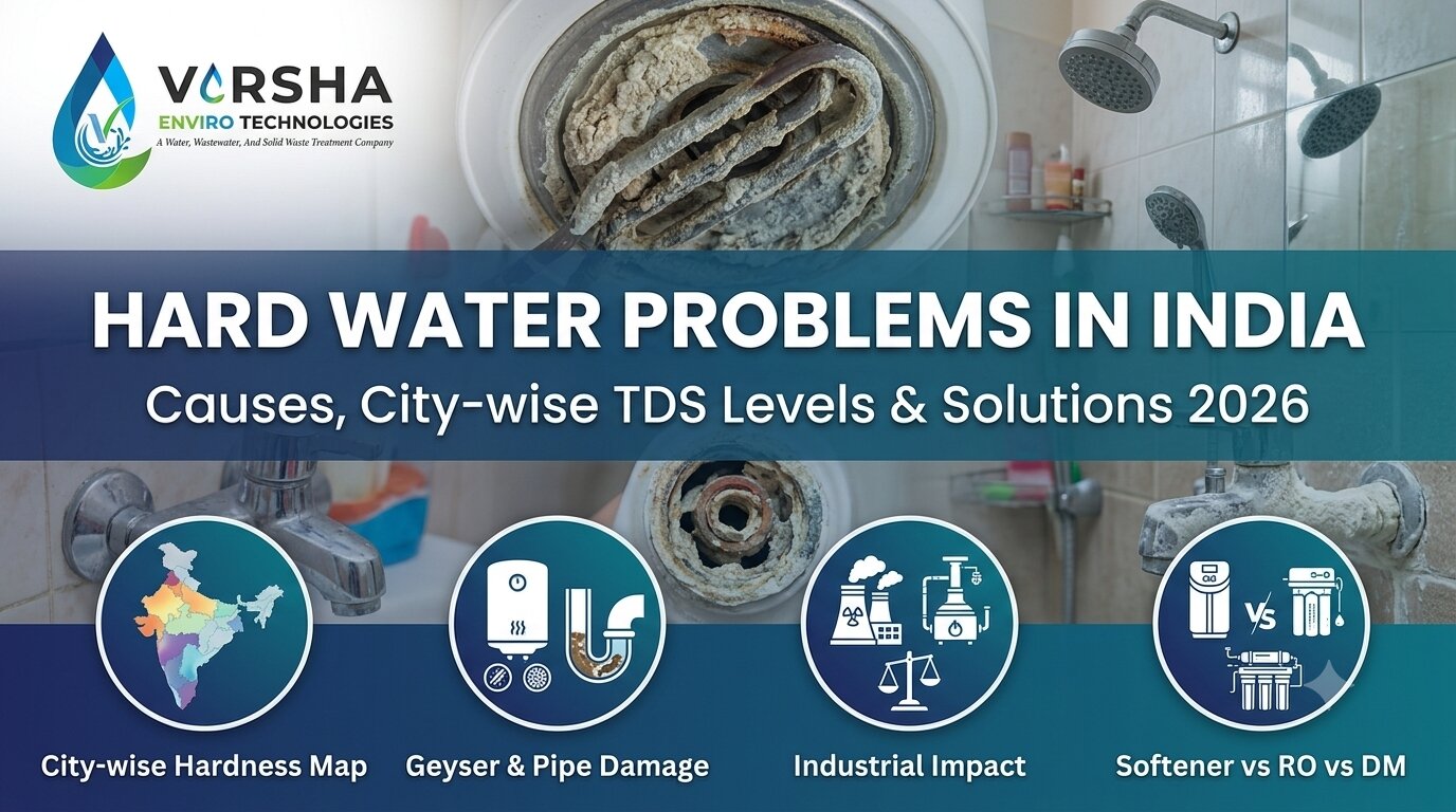hard water problems in india